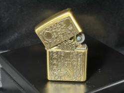 Orijinal 2000 Zippo Barrett Smythe Millennium Brass Çakmak - Sınırlı Üretim Koleksiyon Parçası**