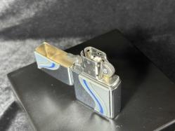 Orijinal 2003 Zippo The River Plakalı Classic model Nadir