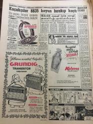 YENİ SABAH GAZETESİ    26 ARALIK 1962 YIL :25 SAYI :8546--Umumi af mevzuunda dün anlaşmaya varıldı ---İzmir de elektrik  ve  gaza zam geldi ---Reşide Bayar Yarın Cebeciye Defnedilecek ---Ceyhan ın  iki köyü tamamen  boşaltıldı --Cumhuriyet  Gazetesi Yazı İşleri Müdürü Tevkif Edildi ---Senato da dörtlerin  durumu görüşüldü --Çocukları  esrara alıştıran pazarcı  Orhan  yakalandı --Kaçakçilar 883353  koyun bırakıp kaçtı ---Sinema :Şehirdeki Yabancı ---Türkiye Kupası :Galatasaray Karşıyaka ile Karşılaşıyor --Antrenör  Lubişa Spaiç Revizyonundan Memnun ---Hakemler arasındaki kaynaşma devam ediyor --Feridun  Bugeker Dün Yurda Döndü ---