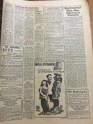 YENİ SABAH GAZETESİ    26 ARALIK 1962 YIL :25 SAYI :8546--Umumi af mevzuunda dün anlaşmaya varıldı ---İzmir de elektrik  ve  gaza zam geldi ---Reşide Bayar Yarın Cebeciye Defnedilecek ---Ceyhan ın  iki köyü tamamen  boşaltıldı --Cumhuriyet  Gazetesi Yazı İşleri Müdürü Tevkif Edildi ---Senato da dörtlerin  durumu görüşüldü --Çocukları  esrara alıştıran pazarcı  Orhan  yakalandı --Kaçakçilar 883353  koyun bırakıp kaçtı ---Sinema :Şehirdeki Yabancı ---Türkiye Kupası :Galatasaray Karşıyaka ile Karşılaşıyor --Antrenör  Lubişa Spaiç Revizyonundan Memnun ---Hakemler arasındaki kaynaşma devam ediyor --Feridun  Bugeker Dün Yurda Döndü ---
