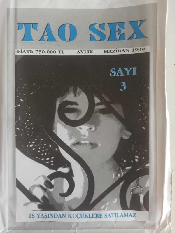 TAO SEX 18 Yetişkin Erkek Dergisi Haziran 1999 Sayı 3 Tayfun  