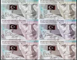 Mustafa Kemal Atatürk Fantezi Kağıt Para Euro