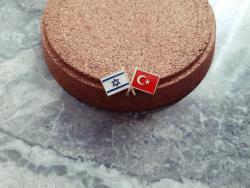 TÜRKİYE - İSRAİL BAYRAK ROZETİ - MADALYA C546