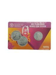 1975 5 Kuruş Aile Planlaması Herkes İçin Yiyecek FAO