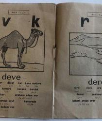 Resimli Yeni Türkçe Alfabe / Yeni Türk Harfleri 1928