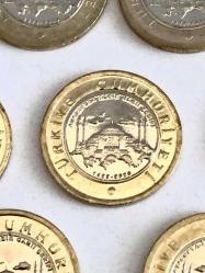 1 TL AYASOFYA ibadete Açılışı 2020 ÇİL yeni Halinde HATIRA basım