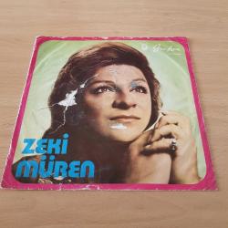 Zeki Müren - Nasıl Geçti Habersiz O Güzelim Yıllarım & Ben Gamlı Hazan Sense Bahar - 45'lik ( Sadece Kapak )