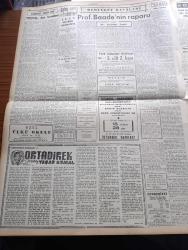 Cumhuriyet Gazetesi - 9 Ağustos 1959 - Ortadirek Yazan Yaşar Kemal Yazı Dizisi - Uluç Ali Yazan Halikarnas Balıkçısı Yazı Dizisi - Nadir Nadi Köşe Yazısı - 30 Ağustos'ta Generalliğe Terfi Sırası Gelen 200 Albay Var - Kuzey Vietnam'da Komünistler Laos'a hücuma Hazır - 10 Ay Sonra 15 Şehir Hattı Vapuru Hizmete Giriyor - Memleketimizde 10977 Mimar Ve Mühendis Var - Sendika Başkanlarının Dünkü Sert Tenkidleri - Polislerin Kıyafeti Gene Değişiyor - İzmit Yakınlarında Açılan Kamyon Fabroqksi- Profesör Baade'nin Raporu Yazan Doktor Feridun Ergin - Rita Hayworth - Elizabeth Taylor - Sularımızda Balık Avlayan 3 Yunanlı Tevkif Edildi - Haliç'in Taranması İşi İhaleye Çıkıyor - Beynelmilel Şarkı Festivali - Dünya Kadınlar Birliği Başkanı Ezlynn Deraniyagala Geliyor - Doğan Nadi - Haftanın Şakaları Yazan Burhan Felek - Beşiktaş Beyoğluspor'u 3 O Mağlup Etti - Ferdi Atletizm Şampiyonası Başladı - Ahmed Reis Yelken Yarışları Yapıldı - Fenerbahçe Kasımpaşa Oynuyor - Fulda Lastikleri - Karagümrük
