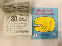 30 Mayıs 1987 hediyelik orijinal Türkiye gazetesi takvim yaprağı (Cin Ali kitabı hediyeli:)