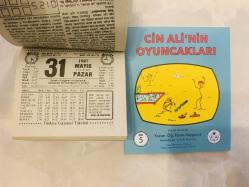 31 Mayıs 1987 hediyelik orijinal Türkiye gazetesi takvim yaprağı (Cin Ali kitabı hediyeli:)