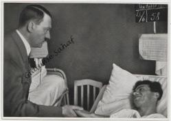 Efemera - Hitler ve Nazi Almanyası, II. Dünya Savaşı Propaganda: Sammelwerk Nr. 15 Adolf Hitler / Befuch bei den Dpfern von Reinsdorf - kitantik - kitaLog