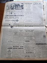 Cumhuriyet Gazetesi - 16 Temmuz 1959 - Meclis 33 Günlük Tatilden Sonra Çalışmalarına Başladı - Talebe Federasyonunun Şehrimizde Kongresini Polisler Dağıttı Yalçın Küçük'ü Götürdü - Gazeteci Şahap Balcıoğlu 1 Yıl 4 Ay Hapse Mahkum Oldu - Hasan Polatkan'a Yapılacak Ameliyat - Piyes Yazarı Ekrem Reşit Rey Toprağa Verildi - Turhal'da Kağıt Oyunları Yasak Edildi - Ankara'daki Spor Sarayı Neden Çöktü - Haritamızda Bir Nokta Yazan Fakir Baykurt Yazı Dizisi - Kurtlar Ulurken Yazan Alix Andre Yazı Dizisi - Vapurlara Ebe Alınacak - Burhan Felek Köşe Yazısı - Suriye'de 13 Türk Daha Tevkif Edildi - Rauf Denktaş Salıya Ankara'ya Geliyor - Uluç Ali Yazan Halikarnas Balıkçısı Yazı Dizisi - Demirbank - Koruyucu Melekler Çizgi Roman - Ankara İstanbul Etaplı Bisiklet Yarışı İlk Etapı Aytekin İpek Aldı - Fenerbahçe Antrenör Molnar İle Anlaşamadı - Meşhur Brezilyalı Didi Real Madrid'de - Modalı Altan Dinçer'in Fenerbahçe'ye Döneceği Söyleniyor - Avrupa Kupasının İlk Maçı Porto Kızılyıldız - Karagümrük