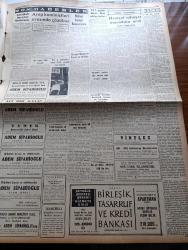 Cumhuriyet Gazetesi - 11 Ağustos 1959 - Ortadirek Yazan Yaşar Kemal Yazı Dizisi - Uluç Ali Yazan Halikarnas Balıkçısı Yazı Dizisi - Samsun Şehrini Dün Seller Bastı - Haliç Fener Faciasına 165 Kg Dinamit Sebep Oldu - 22 Ay Yatacak Gazeteci Beyhan Cenkçi Dün Sabah Hapse Girdi - Yeni Tekel Binasının Temeli Atıldı - Konya'daki Yüzme Havuzunda Kadınlar Günü -  Terbiyeciler Dayağın Gene Okullara Girmesini İstiyorlar - İktisadi Durumumuzun Bilançosu Yazan Esat Tekeli - Arap Komünistleri Arasında Çözülme - Burhan Felek Köşe Yazısı - Yıldız Robert Mitchum İrlanda'da Dayak Yedi - Soprano Maria Callas Film Teklifine Evet Dedi - 107 Kişilik Bir Orkestra Geldi - Rauf Denktaş Kim Dergisini Dava Ediyor - Beşiktaş'ın Yeni Macar Antrenörü Bukovin Yarın Geliyor - Fenerbahçe'nin Kuvvetli Rakibi Czepel - Eskişehir Beden Terbiyesi Yeni Bölge Müdürü Mümtaz Kolankaya - Kızılay Otomobil Piyangosu - Altay'ın Yeni Antrenörü Sinyor Buzzegoli - Sana Nebati Margarin - Fenerbahçe Boks Takımı Kaptanı Halit Çetin
