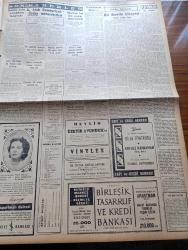 Cumhuriyet Gazetesi - 12 Ağustos 1959 - Ortadirek Yazan Yaşar Kemal Yazı Dizisi - Nadir Nadi Köşe Yazısı - Kıbrıs'ta Bir Türk Gençlik Toplantısına Bomba Atıldı - Kasım Gülek'in Rize Seyahati Partiler Arası Dostluk Tezahürüne Vesile Oldu - Kerkük Katliamının İkinci Kızıl Lideri Kaçtı - Maruf Berzani - New York Filarmoni Orkestrası Açıkhava Tiyatrosunda Konserini Verdi - Fener'deki Dinamit Patlamasında Gümrük Memurları Da Sorumlu Tutuluyor - Küba Dün Yeniden Karıştı - Bartın'ı İstanbullu Seyyar Satıcılar İstila Etti - Amerika'da İran Şahı Aleyhine Çalışan Teşkilat - Burhan Felek Köşe Yazısı - Fuhuşa Teşvikten Sanıklar Rock And Roll'cular - Koruyucu Melekler Çizgi Roman - Atom Bombasının Ondördüncü Yıldönümünde - Uluç Ali Yazan Halikarnas Balıkçısı Yazı Dizisi - İstanbul Ankara Radyosu Programı - Aydın Milletvekili Osman Ongan Vefat Etti - Komili Zeytinyağı - Teniste Nazmi Bari İzmir Şampiyonu Ziya Kıpkızılı Yendi - Yaşar Yılmaz Ve Tahsin Kotil Güreş Kampından Çıkarıldı - Basketbol
