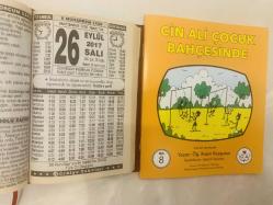 26 Eylül 2017 hediyelik orijinal Türkiye takvim yaprağı (Cin Ali kitabı hediyeli:)