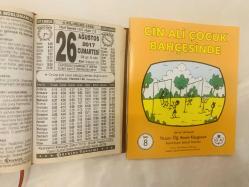 26 Ağustos 2017 hediyelik orijinal Türkiye takvim yaprağı (Cin Ali kitabı hediyeli:)