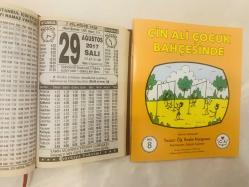 29 Ağustos 2017 hediyelik orijinal Türkiye takvim yaprağı (Cin Ali kitabı hediyeli:)