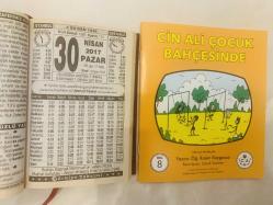 30 Nisan 2017 hediyelik orijinal Türkiye takvim yaprağı (Cin Ali kitabı hediyeli:)