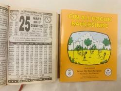 25 Mart 2017 hediyelik orijinal Türkiye takvim yaprağı (Cin Ali kitabı hediyeli:)