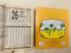 26 Mart 2017 hediyelik orijinal Türkiye takvim yaprağı (Cin Ali kitabı hediyeli:)