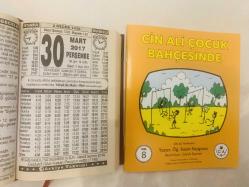 30 Mart 2017 hediyelik orijinal Türkiye takvim yaprağı (Cin Ali kitabı hediyeli:)