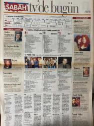 SABAH MELODİ GAZETESİ VE SABAH TELERAMA GAZETESİ -20 Ekim 1997 -Söyleyemedikleriniz--Süleyman Turan-Şöhret Tuzağı-Ah şu kocalar-Hale Pakcan-Mimi ile Muti-Patrıck Mc Donnel-Bizim Aile-Mort Walker-Dıck Browne-Marvın-Tom Amstrong-astroloji-Şerif Ercan-Telekritik-Erdoğan sevgin--sabah TV’de bugün-Bu gün ne yapalım-Medi Kim-Chicco-Epigirl-Epimen-Esra Öz-Seda Kaya Güler-İnci Aral-hiç aşk hiçbir ölüm—bebeğim dergisi-Uğur Dündar -Perran Kutman-ZekiAlasya-Metin Akpınar-Yonca Evcimik-Cenk torun-gurbetçiler-Esra Ceyhan-Erkan Yollaç Show-safiye Soyman-arzum onan—Muhmet Aslan— Kader bağlayınca-Tarık Akan-Gülşen Bubikoğlu—Yasemin—harika avcı—Halil ergün—ağlamaya değer mi-Faruk tıknaz--Trapez-sıcak takip-Burt Lancester