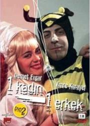 1 Kadın 1 Erkek Dvd 2 Dvd (9-16.Bölümler) Demet Evgar,Emre Karayel