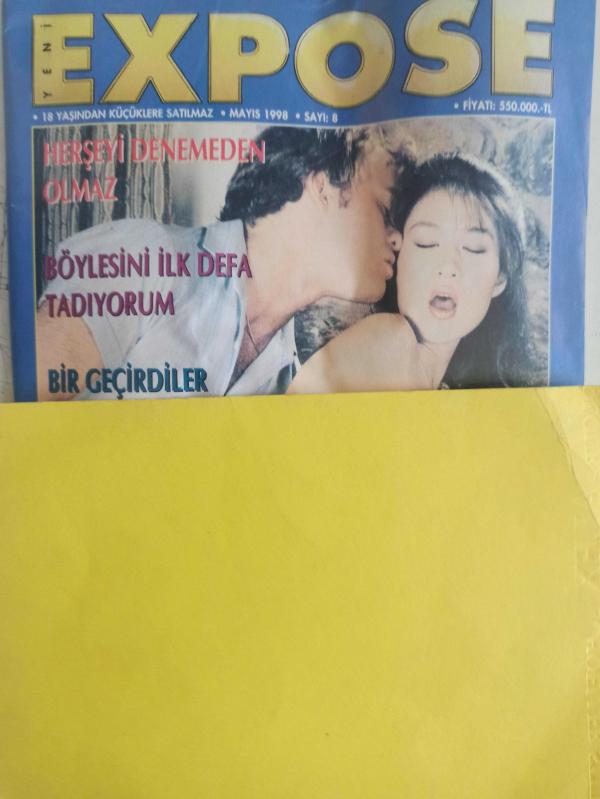 Expose 18 Yetişkin Erkek Dergisi Mayıs 1998 Sayı 8 Tayfun  