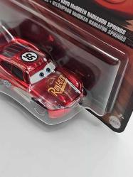 Pixar Disney Cars LIGHTNING MCQUEEN 95 Red chrome VHTF Mattel Car Spectraflame