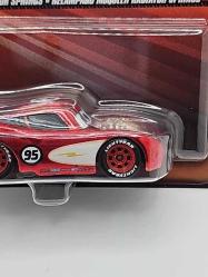 Pixar Disney Cars LIGHTNING MCQUEEN 95 Red chrome VHTF Mattel Car Spectraflame