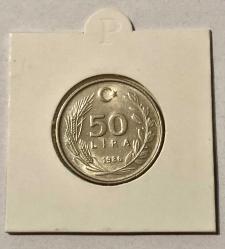 ATATÜRK gözyaşı oluşumu  50 LİRA  1986  basım