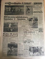 YENİ SABAH GAZETESİ  9 EYLÜL 1962 YIL :25 SAYI :8438---Gümüşpala Münakaşa Meclis te Kalmalı Diyor ---Beş yıllık plan  açıklandı ---Tedbirler Kanunu Anayasa Mahkemesine Sev Edildi ---İzmir de bir  milyon çıkan  tatbikat  yapıldı ----DP 'nin  Feshi  kararına itiraz  yolu açıldı ---Tunceli  'n de bir benzin  tankı yandı ---Iğdır  da 15 bin kişi açıkta kaldı ----10.000 tacir  icraya verildi ---Polis  ekibi oturak aleminde  basıldı ---Selim Erengil  dün  berat  etti ---Dilsiz  oyunu : Siyavuşgil --Pavli adasında  turistik  tesisleri  inşa edilecek ---Hayatını  kuş  heykeli  yapmağa  vakfeden  bir adam ----Bu yıl Milli Lig büyük  ümitle  giren  fırtına gibi  bir  takım : Beşiktaş ---Cezayir  krizi  devam ediyor ---Sinema :Mevsime Girerken ,Torpidolar Hücumda ,Yeşik Papağan Barı ---Bugün :Galatasaray  -Dinamo  ----Milli Ligin Birinci Gününde Sürpriz :Fenerbahçe  :0 Kasımpaşa :0 ---Beykoz ilk maçta  Feriköy ü 1-0 yendi ---H.Tepe ,PTT 'yi açık  farkla mağlup  etti :4-1----