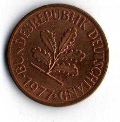 Almanya 2 Pfennig 1977-J (Mp1528)