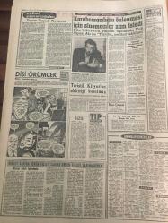 YENİ SABAH GAZETESİ  30 KASIM 1962 YIL :8520---1963 de 160 milyon  dolar borç  ödeyeceğiz  ---Nihat Erim Elbette size  kimse inanmaz dedi --AP büyük  kongresi bugün toplanıyor ---Adana da iki  kişiyi öldüren katil  dün  İstanbul da  tutuldu ---Yunan Trajedi-Londra da 2 milyon  liralık bir soygun ----Monte Carlo dan  bir gece ve Eddie Constantine --Turgay  bir  buçuk  ay futbol oynamayacak---Fabbri : Parolamız hücum  olacak diyor ---Avrupa Kupasında Milan Tur Atladı ---Yenal dün Brüksel  e hareket  etti --