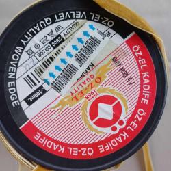 Kadife Kurdele Şerit 200 mt,10 mm ,2 Bobin