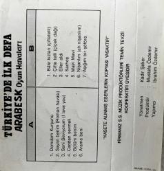 TÜRKİYE'DE İLK DEFA ARABESK OYUN HAVALARI SADECE KARTONET