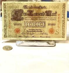 ALMANYA 1.000 MARK 1910 basım yılı ORJİNAL