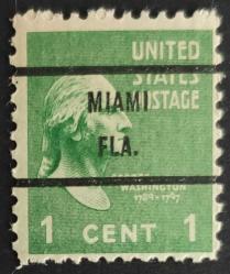 +++ AMERİKA WASHINGTON    1938 ÜZERİ SÜRŞARJLI    1C    - DAMGASIZ