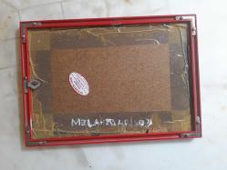 Kumaş Üzeri El boyama Tablo 20X30 CM