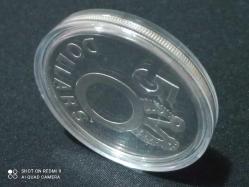 SOLOMON ISLANDS 5 DOLLARS GÜMÜŞ KRALİÇE ELİZABETH GÖRSELLİ