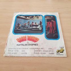 Barış Manço & Kurtalan Ekspres - Nazar Eyle, Nazar Eyle & Gülme Ha Gülme - 45'lik ( Sadece Kapak )