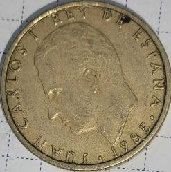 İSPANYA 1985 100 PESETA