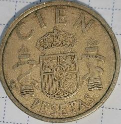 İSPANYA 1985 100 PESETA