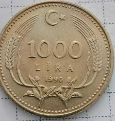 Efemera - TÜRKİYE  1990 1 LİRA - kitantik - kitaLog