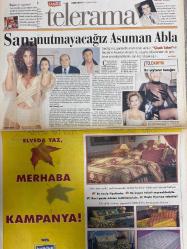 SABAH MELODİ GAZETESİ VE SABAH TELERAMA GAZETESİ -18 Ekim 1997 -Söyleyemedikleriniz--Süleyman Turan-Şöhret Tuzağı-Ah şu kocalar-Hale Pakcan-Mimi ile Muti-Patrıck Mc Donnel-Bizim Aile-Mort Walker-Dıck Browne-Marvın-Tom Amstrong-astroloji-Şerif Ercan-Telekritik-Erdoğan sevgin--sabah TV’de bugün-Bu gün ne yapalım-nadide Sultan-Castrol-gül-Şebnem dönmez-istikbal-Hakan Şükür-Meltem pusat-Polteks tekstil-karaca ayakkabı-iner misin çıkar mısın-boran Kaya-Çiçek taksi-Disney Club-Selin Gülel-Kemal kızıltan-Ali Öztürk-Elif Dinçer-İpek Tuzcuoğlu-Reha Yeprem-Yusuf Sezgin-Gurme dergisi-Akın tunç-gizem Solmaz-perihan Savaş-Serdar Gökhan--Sevmek--vahşi koşu--Fadime--Türker İnanoğlu-Filiz Akın-Kartal Tibet-acı günlerim-onur Sarıkaya-Aydın Boysan ve konukları-ağır toplar--kördüğüm-gölge oyunu-Şener Şen--Şevket Altuğ-Yavuz Tuğrul-ölmeden önce son kez