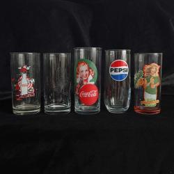 5 Adet Farklı Koleksiyonluk İçecek Bardakları