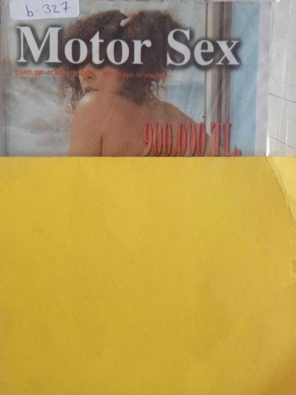 Motor Sex 18 Yetişkin Erkek Dergisi Ağustos Ekim 2001 Sayı  