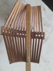 VINTAGE JAPON MODEL AHŞAP KATLANIR MEYVALIK
