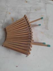 VINTAGE JAPON MODEL AHŞAP KATLANIR MEYVALIK