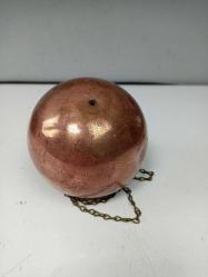 Eskilerden Askılı Yuvarlak Kasa Bakır Çiçeklik